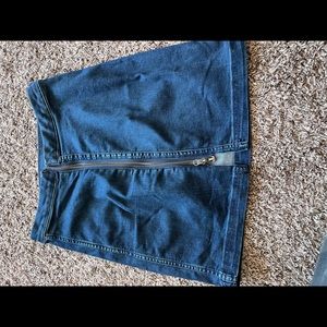 Free people Jean skirt